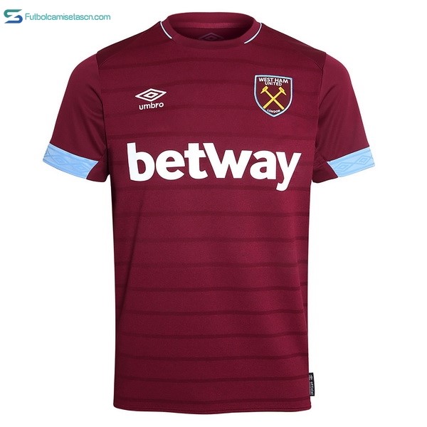 Camiseta West Ham 1ª 2018/19 Rojo